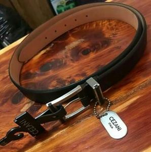 Italian leather belt